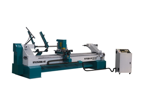 Multifunctional CNC Wood Lathe with Automatic Feeder
